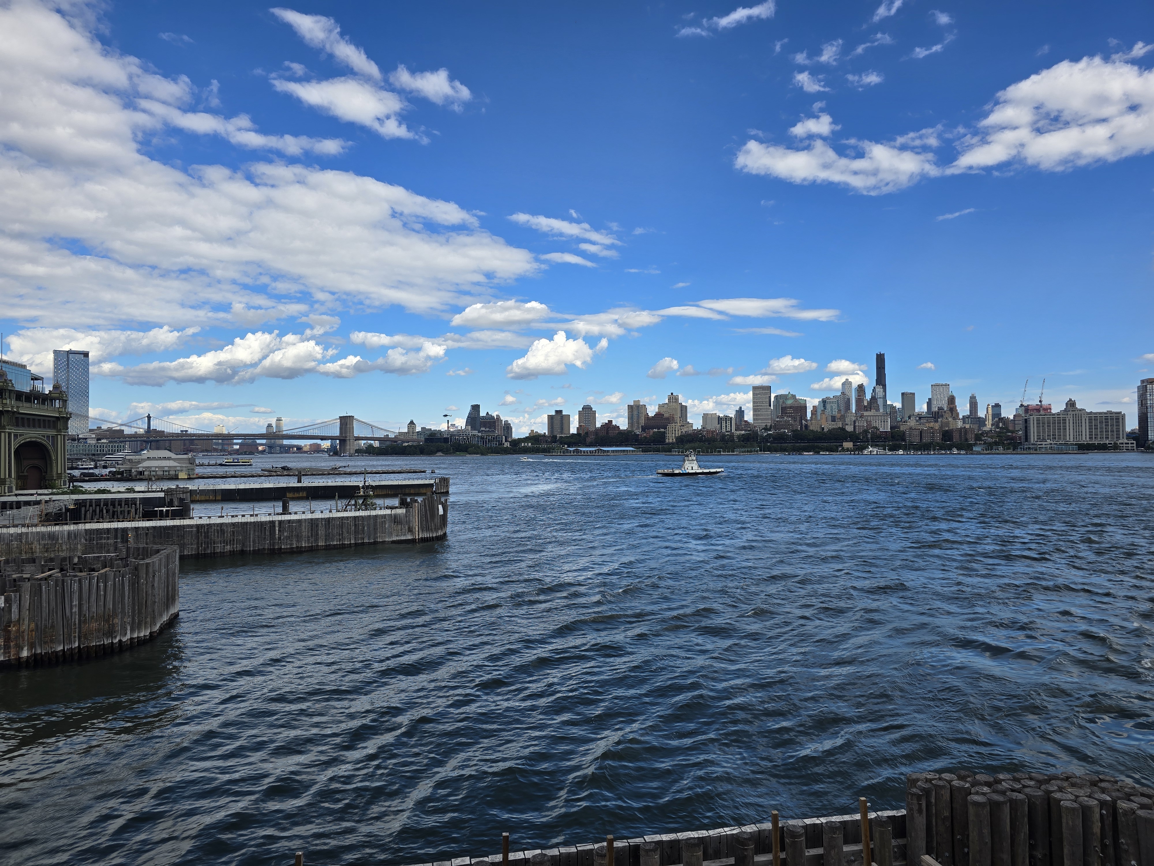 Brooklyn skyline from Manhattan